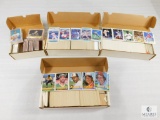 Three Large Boxes of Baseball Cards One Box Contains Some Desert Storm Cards
