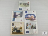 Variety of Stamp Collectors Pages