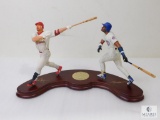 Mark McGwire & Sammy Sosa 1998 Home Run Kings Figurine by Danbury Mint
