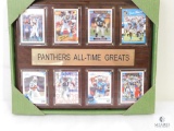 Panthers All-Time Greats Collector Cards with Wall Plaque