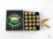 20 Rounds Sierra 9mm Ammo. 115 Grain Jacketed Hollow Point