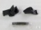 New 45 Degree Offset AR15 Front and Rear Rifle Sights, Fully Adjustable