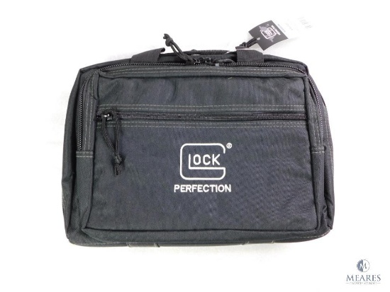 New Factory Glock Double Padded Range Bag Fits Two Handguns and Mags