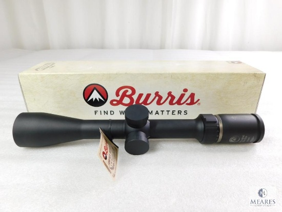 New Burris 3-9x40mm Rifle Scope. Matte Finish and Ballistic Plex Reticle