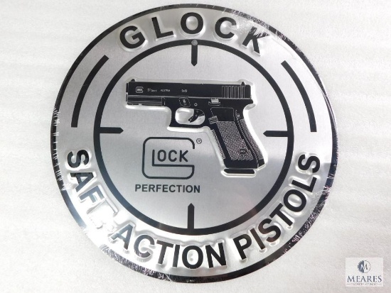 New Glock Factory Advertising Sign. Great for a Shop or Man Cave