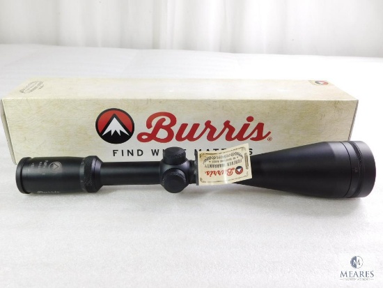 New Burris 6.5-20x50mm Fullfield II Rifle Scope. Ballistic Mil-Dot Reticle and Matte Finish