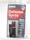 New Sabre Defense Military Grade Pepper Spray with Carry Case for Wrist or Belt