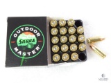 20 Rounds Sierra 9mm Ammo. 115 Grain Jacketed Hollow Point