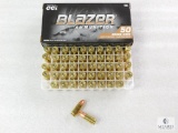 50 Rounds CCI Blazer 9mm Ammo. 124 Grain FMJ