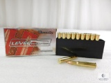 20 Rounds Hornady Leverevolution 30-30 Ammo. 160 Grain FTX