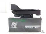 New NcStar Red Dot Reflex Sight with Weaver Mount. Great on Rifle, Pistol or Shotgun