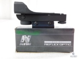 New NcStar Red Dot Reflex Sight with Weaver Mount. Great on Rifle, Pistol or Shotgun