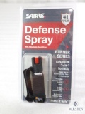 New Sabre Defense Military Grade Pepper Spray with Carry Case for Wrist or Belt