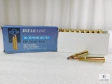 20 Rounds PPU 30-30 Ammo. 150 Grain Flat Nose Soft Point 2300 FPS
