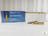 20 Rounds PPU 30-30 Ammo. 150 Grain Flat Nose Soft Point 2300 FPS