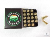 20 Rounds Sierra .380 ACP Ammo. 90 Grain Jacketed Hollow Point