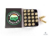 20 Rounds Sierra .380 ACP Ammo. 90 Grain Jacketed Hollow Point
