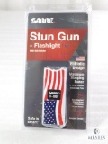 New Sabre Defense Maximum Strength Stun Gun with LED Flashlight Built In. Great for Self Defense