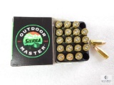 20 Rounds Sierra 9mm Ammo. 124 Grain Jacketed Hollow Point