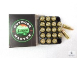 20 Rounds Sierra 9mm Ammo. 115 Grain Jacketed Hollow Point