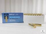20 Rounds PPU 30-30 Ammo. 150 Grain Flat Nose Soft Point 2300 FPS