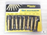 New Wheeler Precision Eight Piece Brass Gunsmith Punch Set