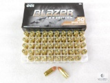 50 Rounds CCI Blazer 9mm Ammo. 124 Grain FMJ