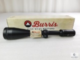 New Burris 6.5-20x50mm Fullfield II Rifle Scope. Ballistic Mil-Dot Reticle and Matte Finish