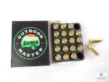 20 Rounds Sierra .40 S&W Ammo. 180 Grain Jacketed Hollow Point