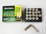 20 Rounds Remington HTP .38 Special Ammo. +P 110 Grain Semi Jacketed Hollow Point
