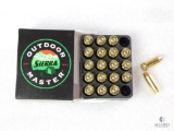20 Rounds Sierra .40 S&W Ammo. 180 Grain Jacketed Hollow Point