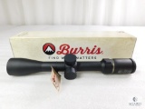 New Burris 3-9x40mm Rifle Scope. Matte Finish and Ballistic Plex Reticle