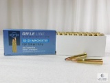 20 Rounds PPU 30-30 Ammo. 150 Grain Flat Nose Soft Point 2300 FPS
