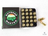 20 Rounds Sierra .380 ACP Ammo. 90 Grain Jacketed Hollow Point