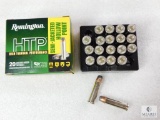 20 Rounds Remington HTP .38 Special Ammo. +P 110 Grain Semi Jacketed Hollow Point