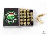 20 Rounds Sierra 9mm Ammo. 115 Grain Jacketed Hollow Point