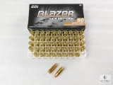 50 Rounds CCI Blazer 9mm Ammo. 124 Grain FMJ