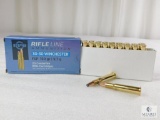 20 Rounds PPU 30-30 Ammo. 150 Grain Flat Nose Soft Point 2300 FPS