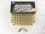 50 Rounds CCI Blazer 9mm Ammo. 124 Grain FMJ