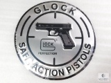 New Glock Factory Advertising Sign. Great for a Shop or Man Cave