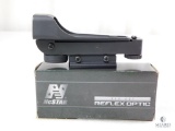New NcStar Red Dot Reflex Sight with Weaver Mount. Great on Rifle, Pistol or Shotgun