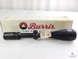 New Burris 6.5-20x50mm Fullfield II Rifle Scope. Ballistic Mil-Dot Reticle and Matte Finish