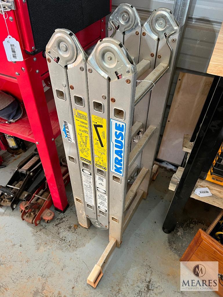 Krause 12 ft folding ladder deals