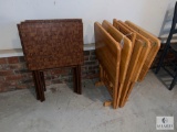 Two Sets of TV Trays