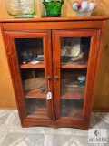Vintage Wooden Two-Door Cabinet