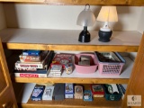 Closet Lot: Board Games, Card Games, Small Lamps