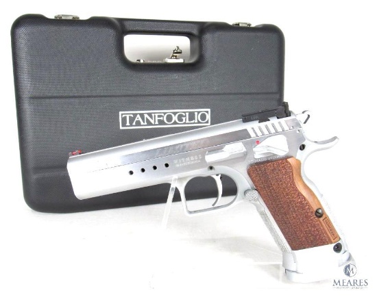 EAA Tanfoglio Witness Limited 9mm Luger Semi-Auto Pistol Competition Ready