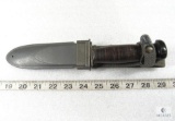 US Navy Mk1 Fighting Knife Manufactured by Camillus with Mk1 Sheath