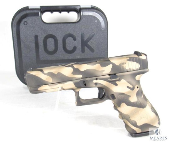 NEW Glock G17 Gen 3 9mm Luger Semi-Auto Pistol Custom Camo Cerakote