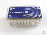 Federal 22 WMR 50 Gr. Jacket Hollow Point 50 Rounds